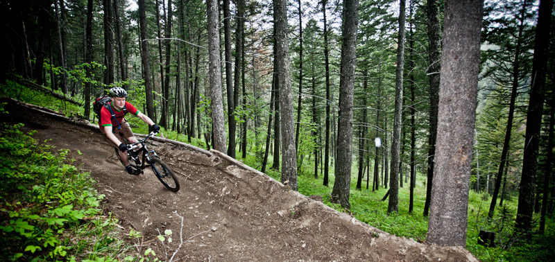 Leverich Canyon Trail is one of the great mountain biking trails in Bozeman.