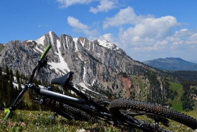 Shafthouse Trail is a great mountain biking trail near Bozeman.