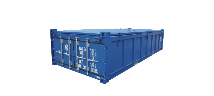 Half height shipping container types are used for loads like coal since they reduce the overall weight.