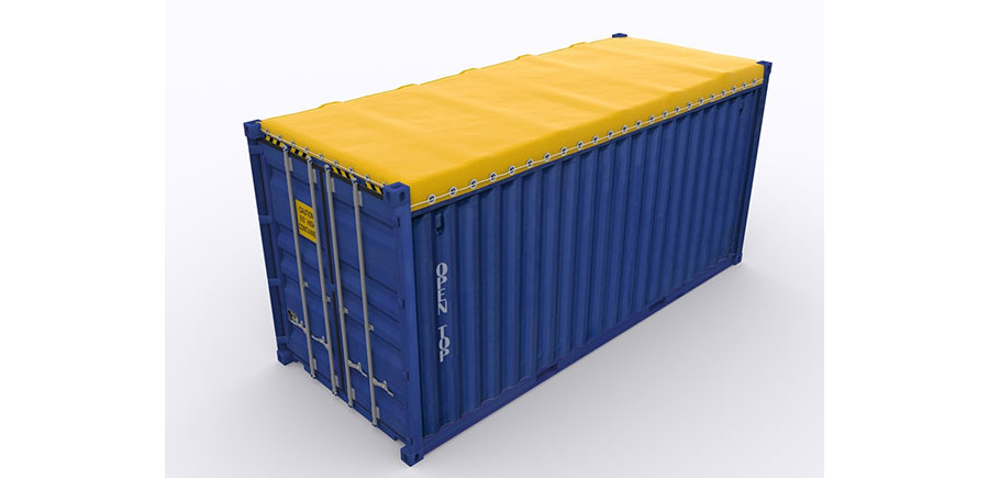 Open top container types are useful for top-loading when trading internationally.