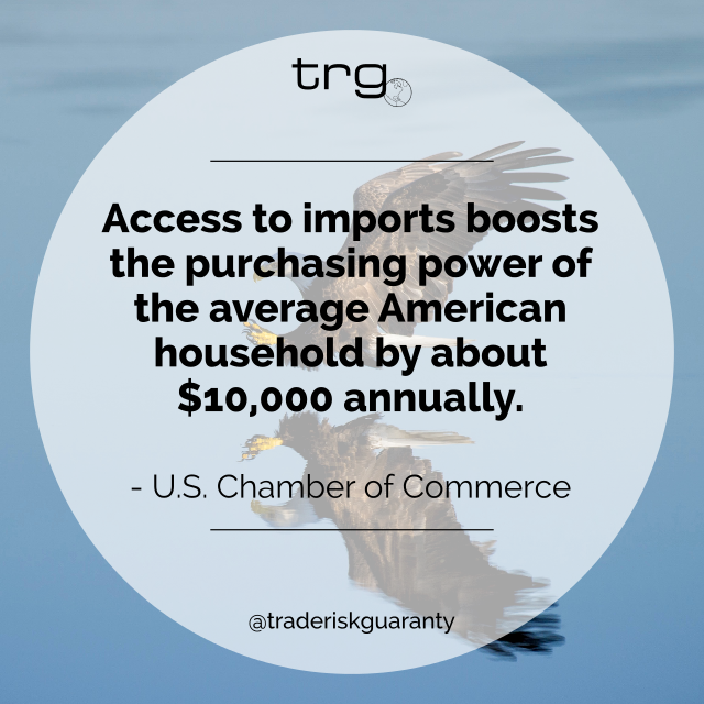 The U.S. Chamber of Commerce provides a few benefits of international trade to the United States.