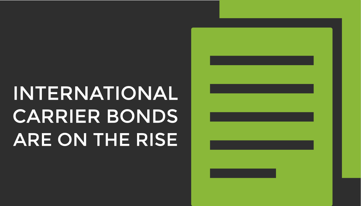 TRG has a lot of great information on international carrier bonds as well as the steps for international carrier bonds to apply.