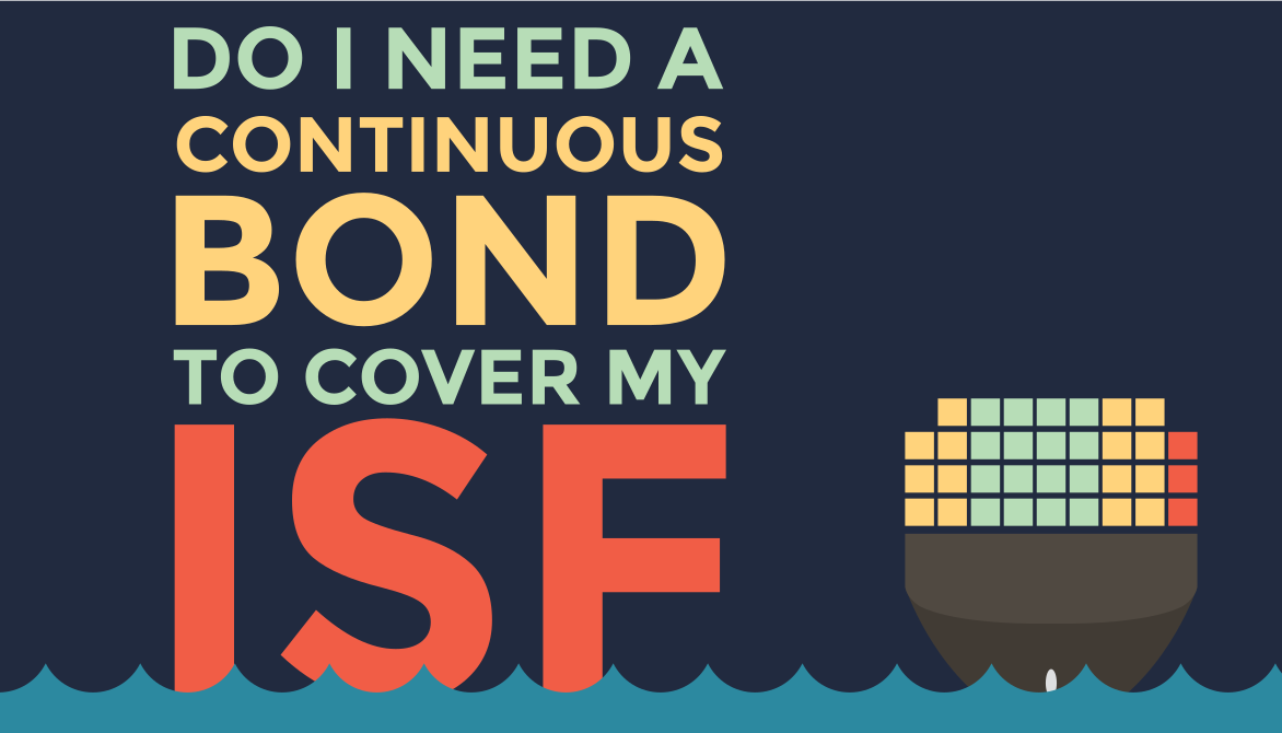 Purchasing a continuous bond that has been amended to cover ISF is going to be your most economical option.