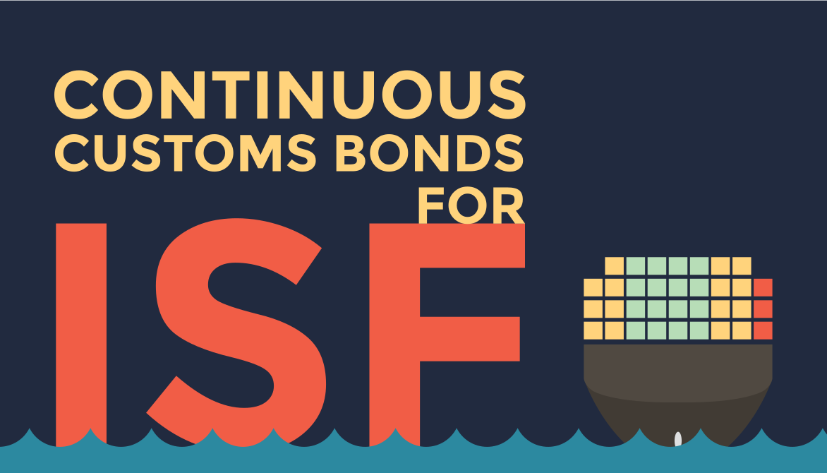 Trade Risk Guaranty has opted to continue to only provide the amended Continuous bonds for Importer Security Filing (ISF).