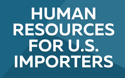 Human Resources for U.S. Importers