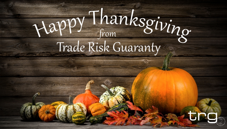 Happy Thanksgiving from Trade Risk Guaranty.