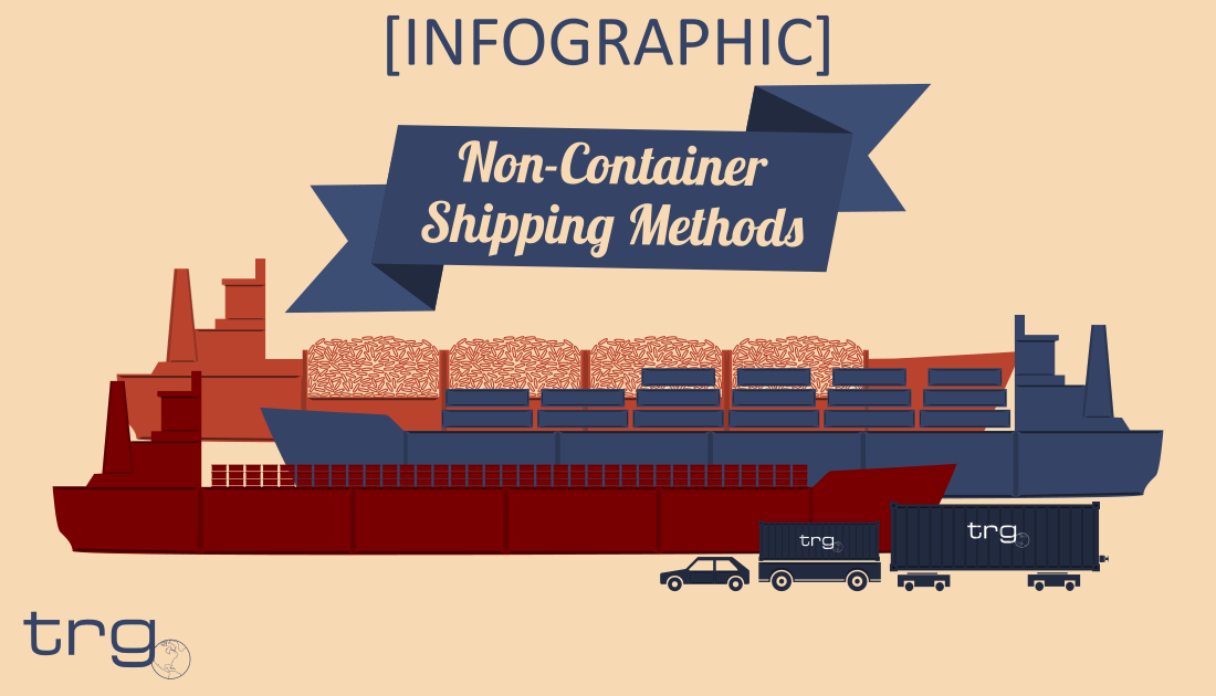 4 alternative non-containerized shipping methods with an infographic.