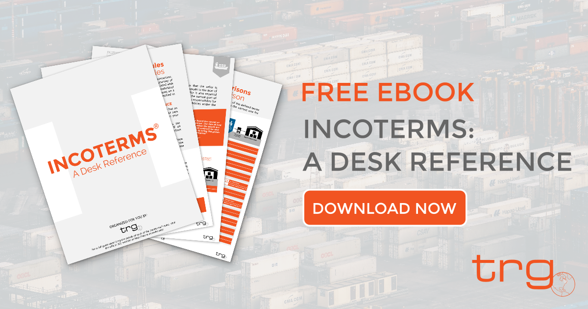 Download the free ebook about Incoterms from Trade Risk Guaranty.