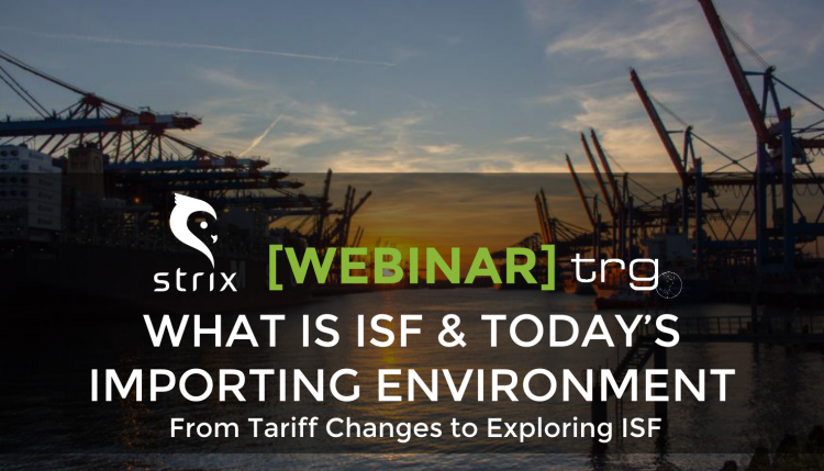 Trade Risk Guaranty holds a webinar discussing the new tariffs on imports from China.