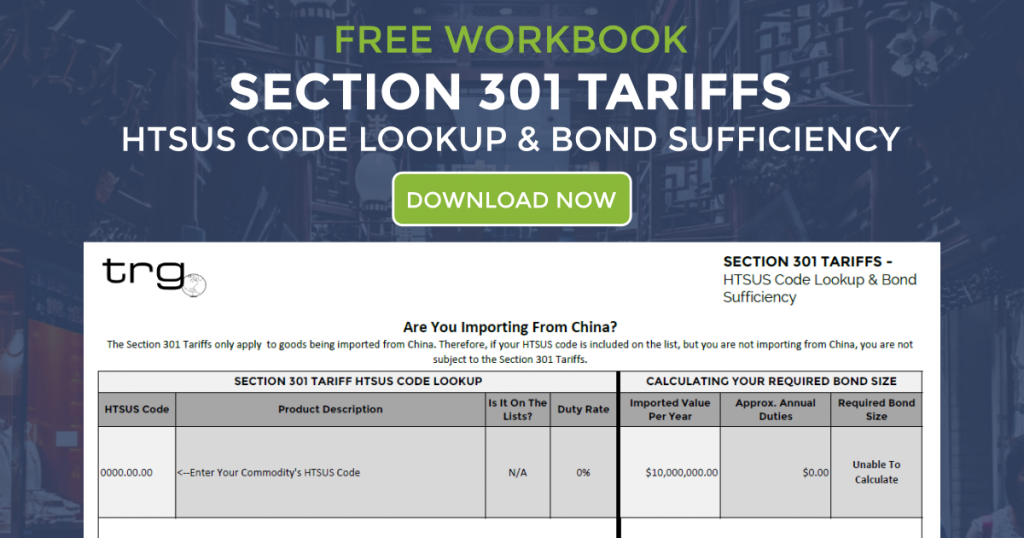 Section 301 Exclusions Trade War News