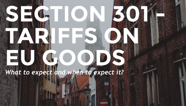 TRG explains the section 301 tariffs on goods from the EU.