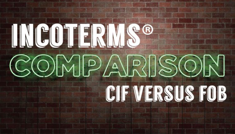 TRG walks through a full Incoterms Comparison of CIF and FOB.