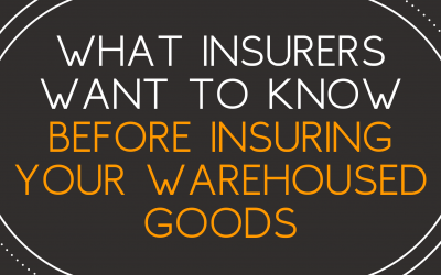 What Insurers Want to Know Before Insuring Your Warehouse Goods