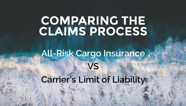 Trade Risk Guaranty explains the differences in the claims process for cargo insurance and carrier liability.