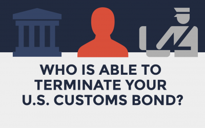 Who is Able to Terminate Your U.S. Customs Bond?