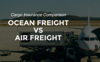Marine Cargo Insurance vs. Air Cargo Insurance: Clarifying the Coverage