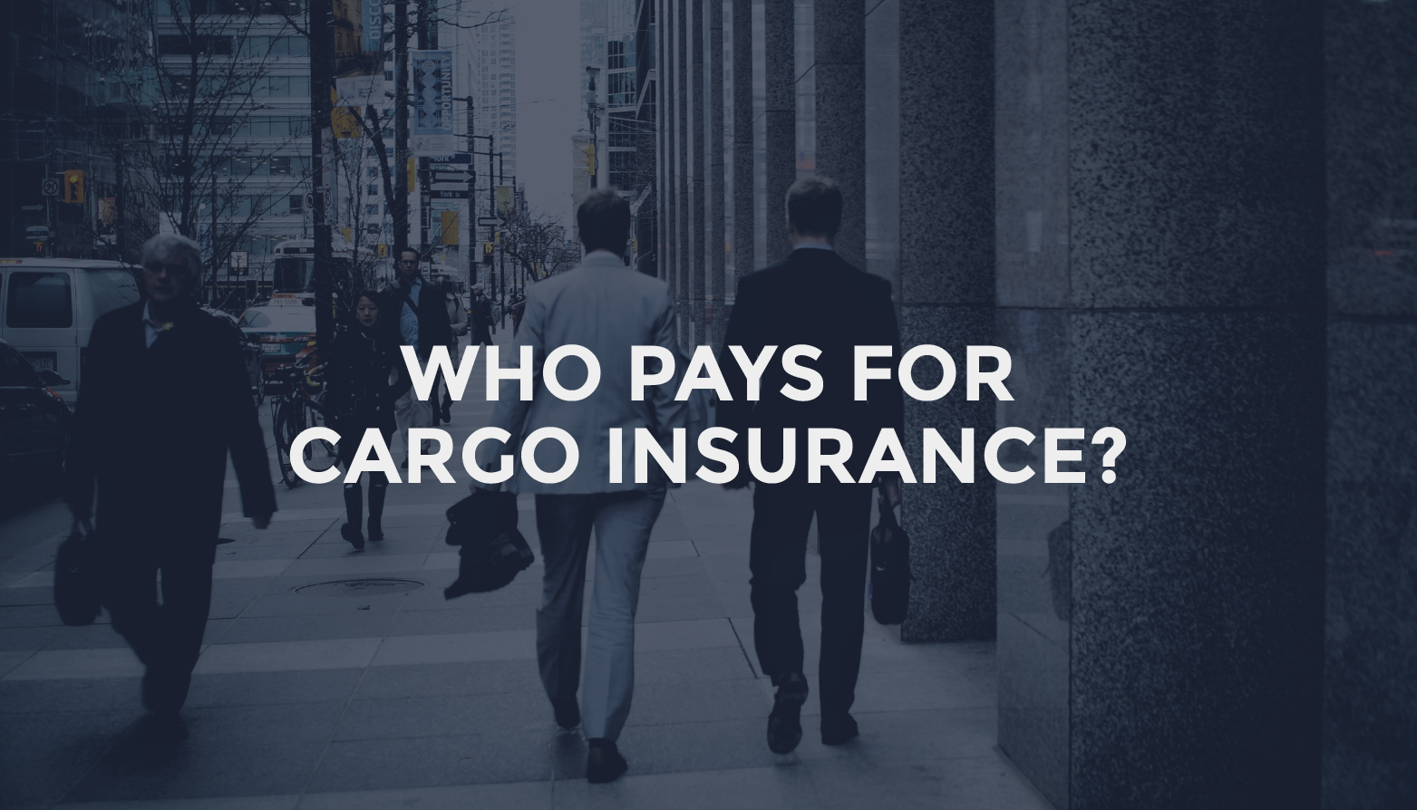 Learn who is responsible for paying for cargo insurance when you import into the United States.