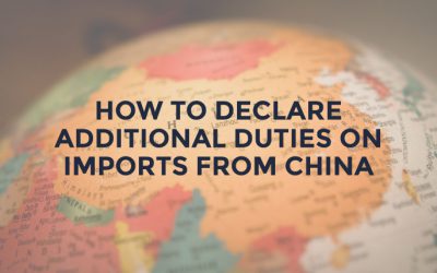 How to Declare Additional Duties on Imports from China