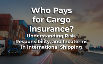 Who Pays for Cargo Insurance? Understanding Risk, Responsibility, and Incoterms in International Shipping